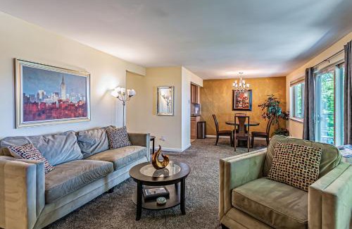 North End Apartment | Relaxing Puget Sound View with Balcony and Jacuzzi Bath