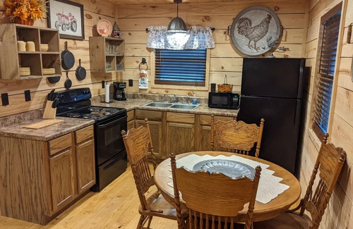 Fort Payne Cabin | Lake View Retreat at Pumpkin Pines - Guest Rated 10/10