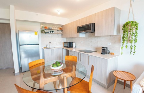 Punta Leona Apartment | Punta Esmeralda apartment in private Condo with AC, wifi, beach front, Tarcoles.