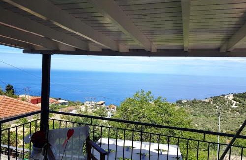 Athani Apartment | Experience Pure Blue: Oceanfront Retreat with Hot Tub