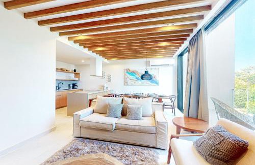 Tulum Apartment | Guest Rated 10/10: Pure Tulum 303 with Pool & Family Fun