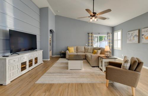 Power Ranch House | Inviting Gilbert Home with Pool, Patio, and Putting Green