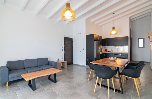 Agios Vasileios Villa | Stunning Pyrgos Villa 3: Sea View & Private Pool Retreat