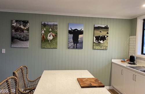 Budgee Budgee Cabin | Cozy Q1 on Crestview: Perfect 1 Bedroom Farm Stay Cabin