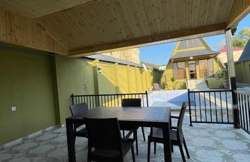 Gabala Villa | Cozy Qafqaz A Frame Chalet: Pet Friendly with Pool Access