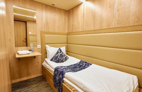 Tashkent Hotel | Relax at KHAMSA Tashkent Airport Hotel: Transit Sleep Lounge