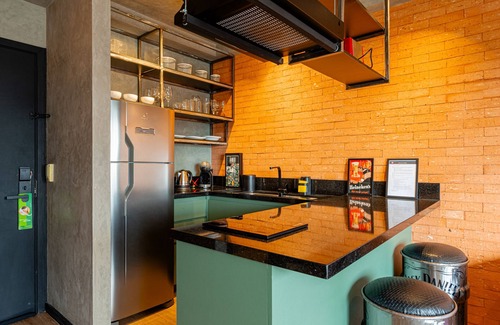 Alphaville Industrial Apartment | Stylish QSA - Anora Spaces in Metropolis Alphaville