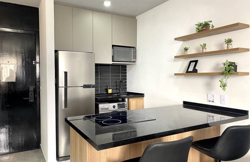 Alphaville Industrial Apartment | Stylish QSA - Anora Spaces in Metropolis Alphaville