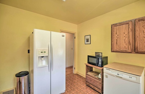 Atkins House | Charming Creekside Retreat with Spa & Family-Friendly Amenities