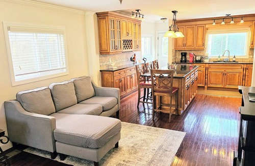 Greenwich House | Cozy Duplex with Private Yard - Steps to Beach & Dining!