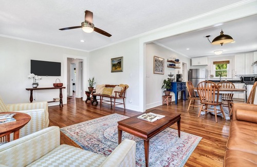 Marion House | Pet-Friendly Mill Cottage with Kitchen in Downtown Marion