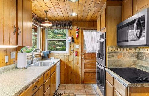 Estes Park Cabin | Charming Mountain Cabin with Ocean Views and Spa Access