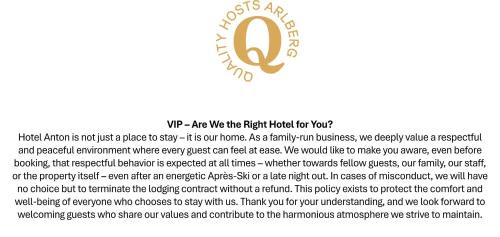 Sankt Anton am Arlberg Hotel | Exceptional Stays at Hotel ANTON - Quality Hosts Arlberg