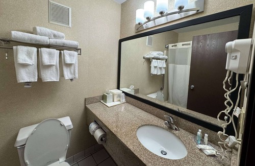 Forsyth Hotel | Convenient Quality Inn with Pool and Restaurant Near I-72