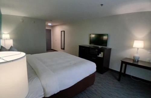 Houma Hotel | Inviting Quality Inn & Suites Houma with Oceanfront Pool