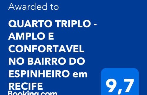 Espinheiro House | Spacious Family Room in Espinheiro, Recife - Pet Friendly!