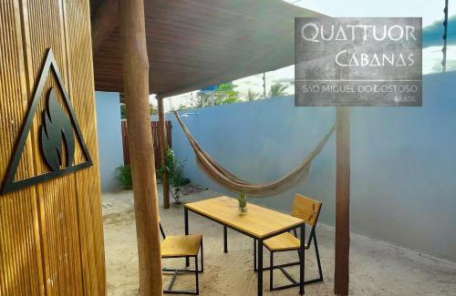 Sao Miguel de Touros House | Unforgettable QUATTUOR Cabanas: Ocean Views & Hot Tub