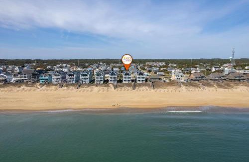 Nags Head Apartment | Stunning Queen Elizabeth Oceanfront Home with Pool & Hot Tub