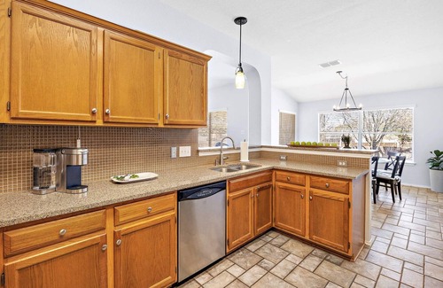 Round Rock House | Unique 1-Story Home with Pool Near Kalahari & Austin FC