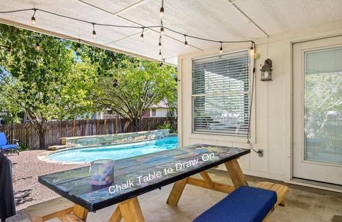 Round Rock House | Unique 1-Story Home with Pool Near Kalahari & Austin FC