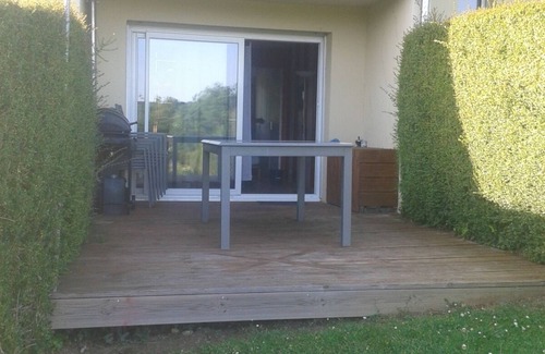 Houlgate Apartment | Serene Getaway: Pet-Friendly Apartment with Ocean View
