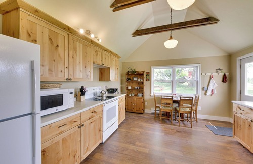 Fish Creek House | Tranquil Baileys Harbor Home: Steps from the Lake!
