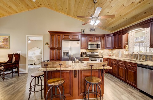 Blairsville House | Tranquil Mountain Cabin Retreat with Pool and Lake Views