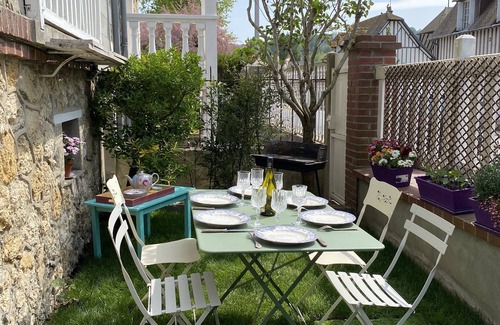 Deauville City Centre Villa | Central Retreat with Playroom, Garden and Ocean Views
