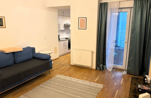 Brigittenau Apartment | Serene City Apartment with Balcony and Pet-Friendly Amenities