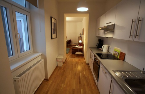 Brigittenau Apartment | Serene City Apartment with Balcony and Pet-Friendly Amenities