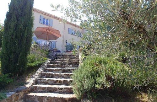 Silhac Villa | Tranquil Bastide with Pool View & Jacuzzi in Ardèche