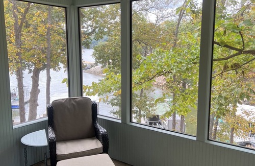Sunrise Beach House | Tranquil Lakeside Haven with Boat Slip and Firepit