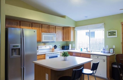 Desert View Village House | Serene Desert Retreat with Ping-Pong and BBQ Amenities