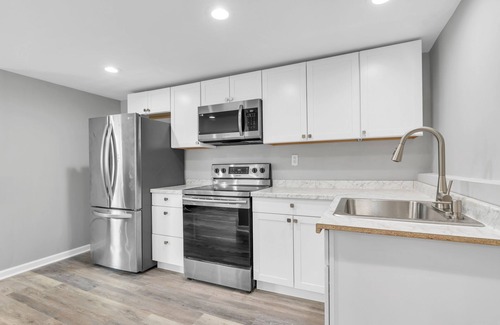 Milford Mill Apartment | Serene Getaway with Child-Friendly Amenities