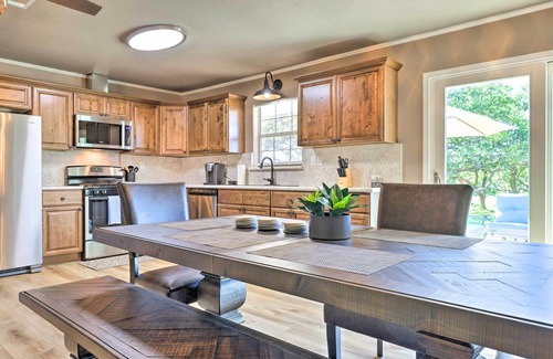 Fischer House | Relaxing Retreat with Hot Tub, Near Canyon Lake Awaits!