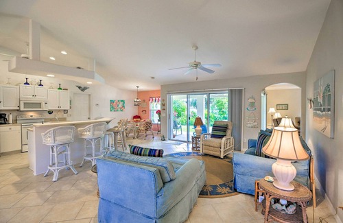 Diplomat House | Tranquil Cape Coral Retreat with Backyard and Gourmet Grill