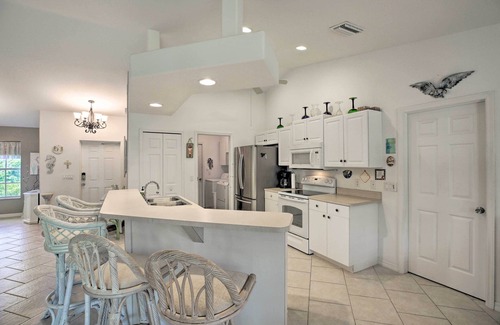 Diplomat House | Tranquil Cape Coral Retreat with Backyard and Gourmet Grill