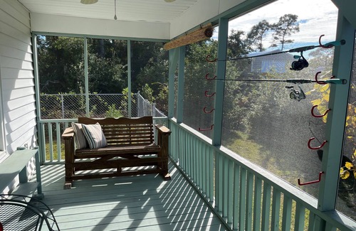 Harkers Island House | Tranquil Retreat with Ocean Views and Family-Friendly Perks