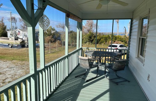 Harkers Island House | Tranquil Retreat with Ocean Views and Family-Friendly Perks