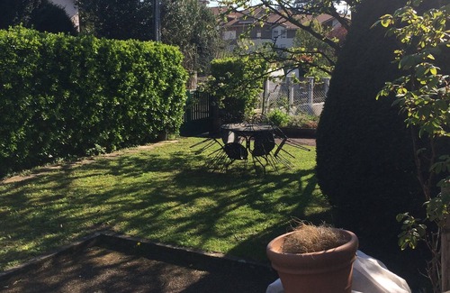 Thonon-les-Bains House | Serene Garden Retreat Near Downtown and Lake Geneva