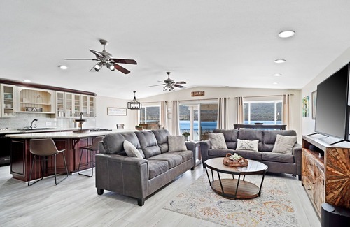 Clear Lake House | Lakefront Retreat: Game Room, Pool & Pedal Boats Await
