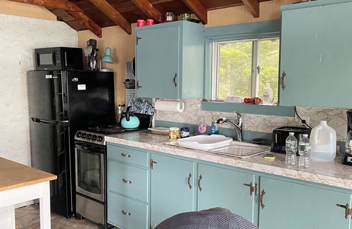 Penobscot Cabin | Serene Lakeside Cabin with Pool and Ocean Views