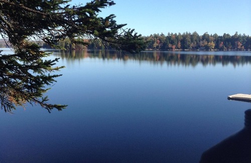 Penobscot Cabin | Serene Lakeside Cabin with Pool and Ocean Views