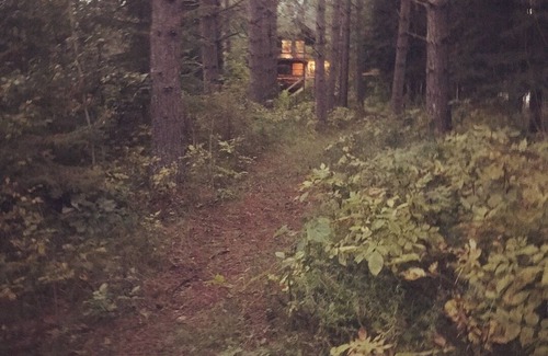 Bigfork Cabin | Serene Lakeside Log Cabin with Studio Space for Retreats