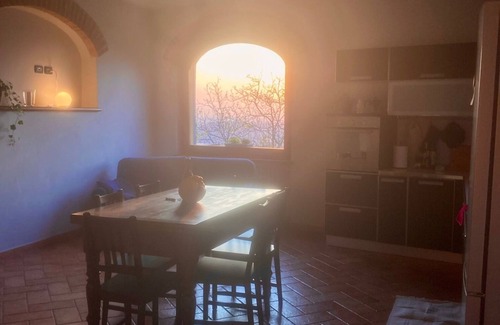 Monforte d'Alba House | Quaint House with Scenic Views in Village Center