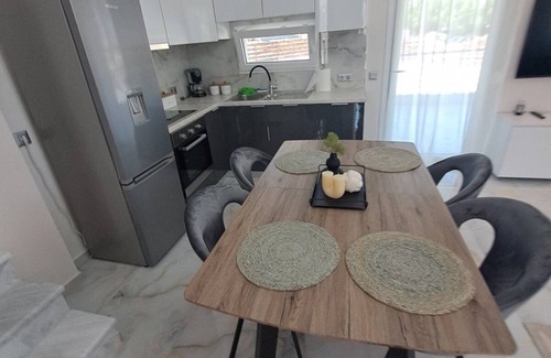Pefkochori Villa | Serene Villa with Private Pool, BBQ Area & Relaxing Pergola