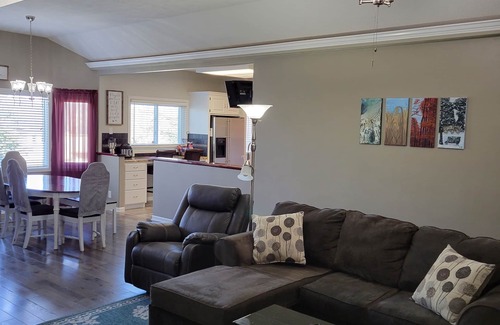 West Omaha House | Tranquil Modern Home Near Attractions with Family-Friendly Amenities