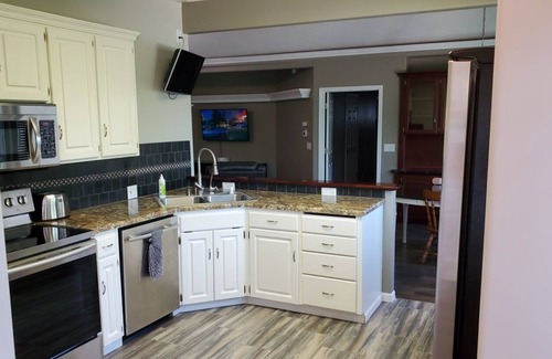 West Omaha House | Tranquil Modern Home Near Attractions with Family-Friendly Amenities