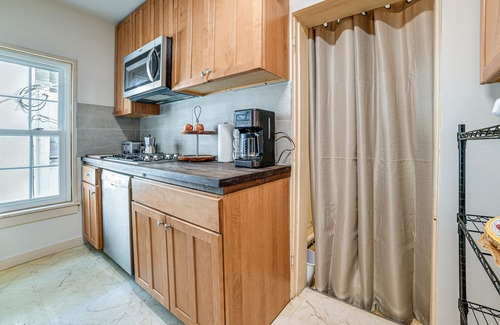 Owego Apartment | Relaxing Owego Retreat Steps from Main Street & Riverwalk