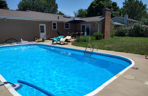 Waukazoo Woods House | Tranquil Ranch Retreat with Private Pool Near the Beach